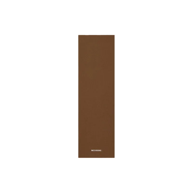 WE11DONE Sheep Wool Knit Scarves Unisex Brown-0