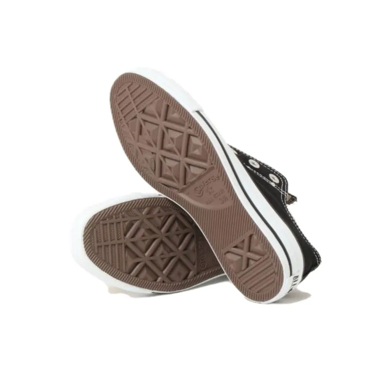 Converse All Star Slip 3 O Anti Slip Wear Resistant Low Top Canvas Shoes Unisex Black White-4