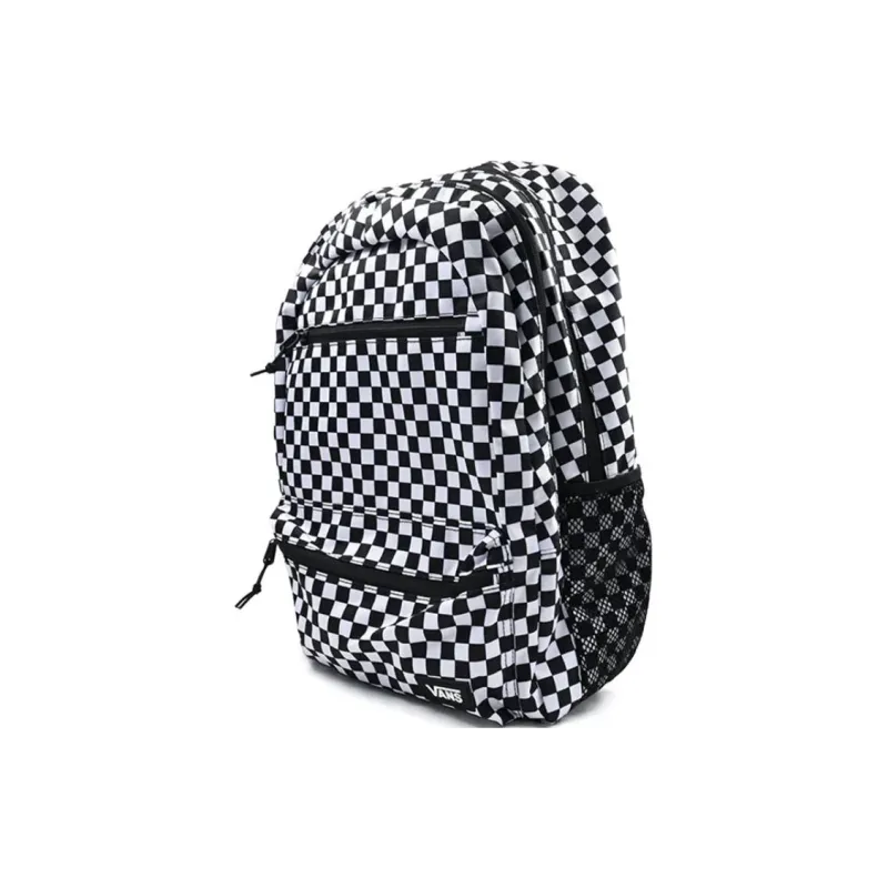 Vans Polyester Backpack Regular Unisex Black & White-1