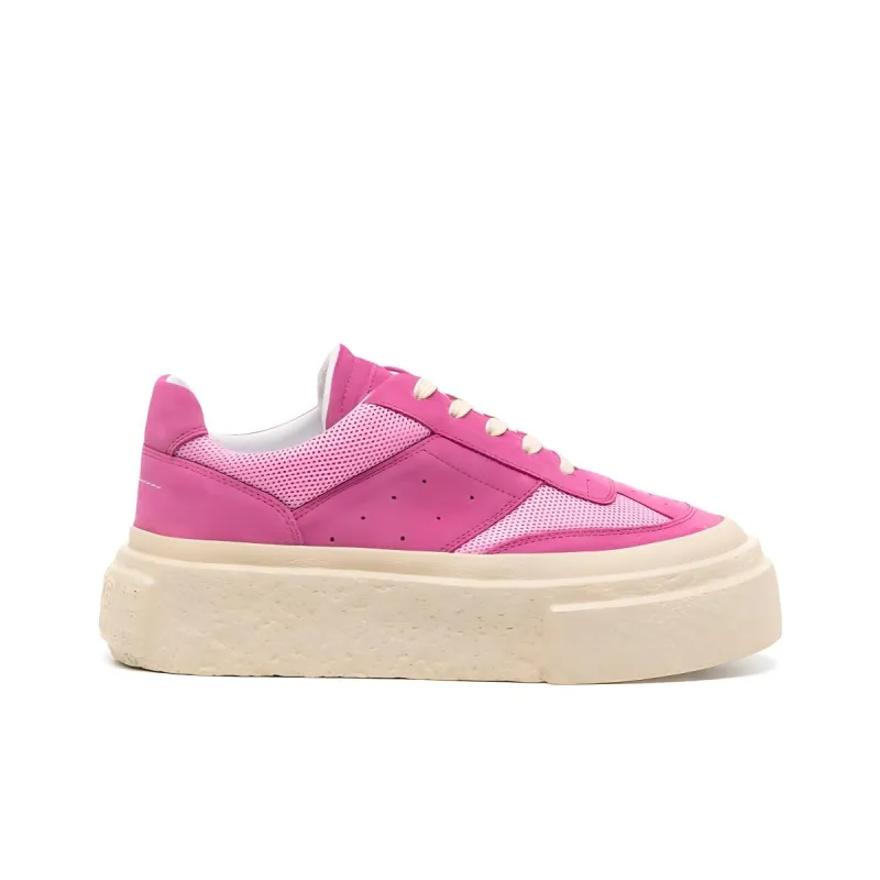 MM6 Maison Margiela Gambetta Low Top Skateboard Shoes Unisex Pink-1