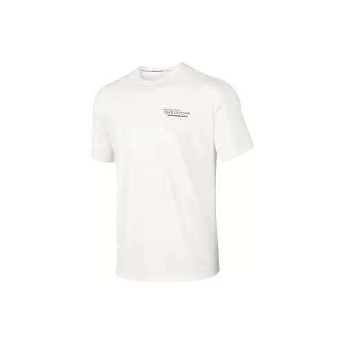 Skechers T-Shirts Men Bright White