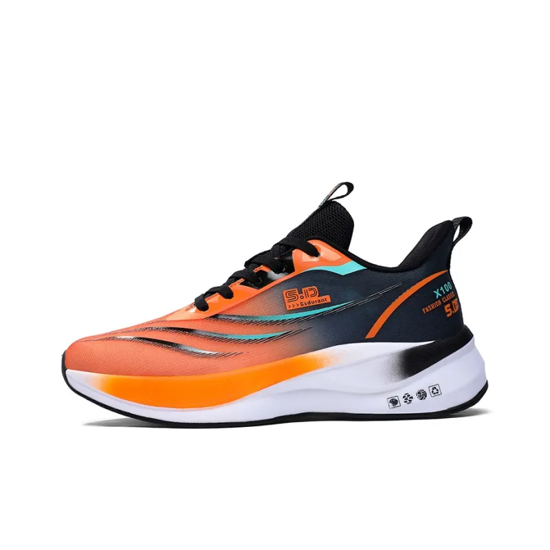 Gaius Durant Cushioning Rebound Abrasion Resistant Breathable Anti Rollover Slip Resistant Low Top Running Shoes Men's-3