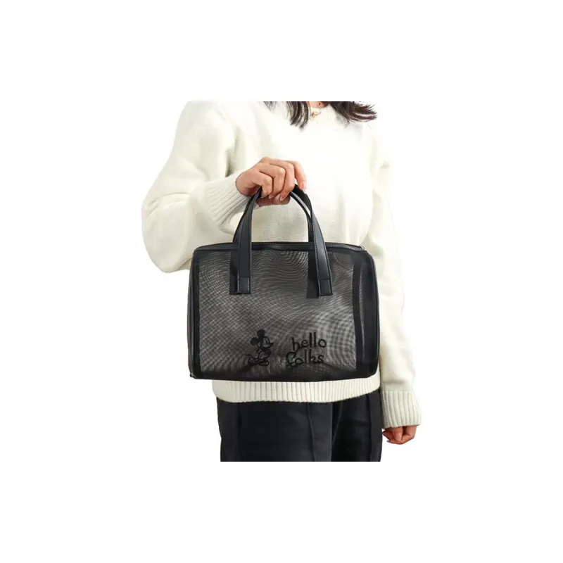 Disney Fruit Pineapple Travel Storage Bag Black Mickey Mouse-2