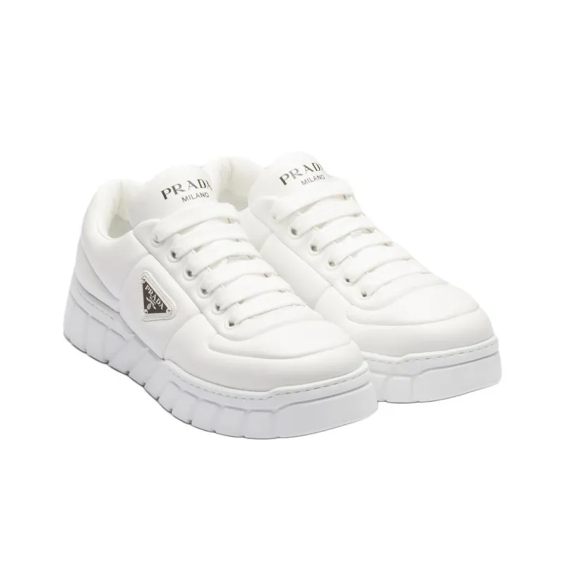 PRADA Padded Nappa Leather 'White'-2