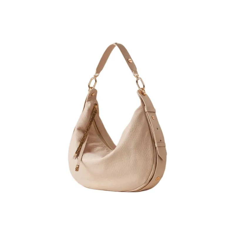 BORBONESE Calfskin Handbag Shoulder Bag Medium Size Women's Congee-2