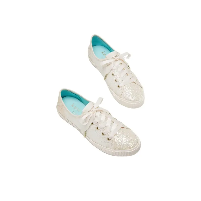 Kate Spade Trista Low-Top Skateboard Shoes Women's Gold-2
