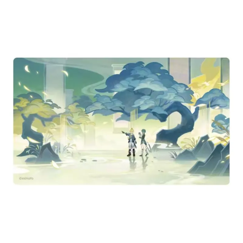 GenShin Diona, Chongyun, Xingqiu, Noel, Beige Khaki Splashing Poetry Collection Merch, Venti, Hu Tao Badges-7