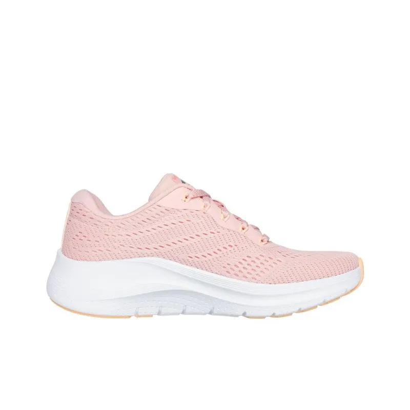 Skechers Arch Fit Anti Slip Wear Resistant Low Top Casual Shoes Women's Pink-1