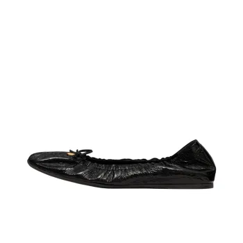 Valentino VLogo Signature Ruched Slip On Ballerina Shoes Women's