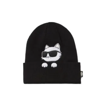 KARL LAGERFELD / Karl Lagerfeld Jeans Ikon Beanie And Snood Set