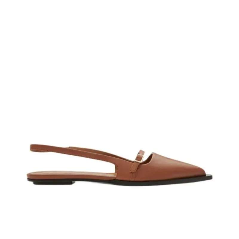 ATP Atelier Cortina Casual Single Shoes Women's Brown-1
