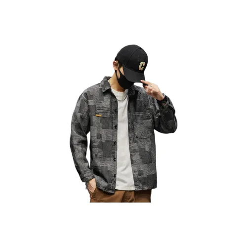 Tonlion Denim Jackets Men