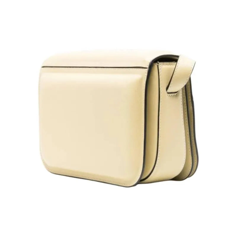 Wandler Calfskin Handbag, Shoulder Bag, Crossbody Bag Women's Yellow-1