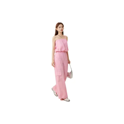 Love to serve Casual Suits Women's Pink