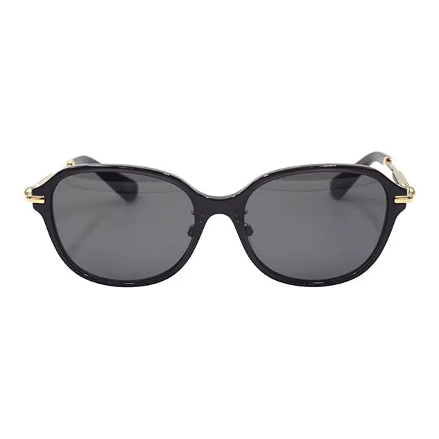 Burberry Square Sunglasses Women's Black Gold-1