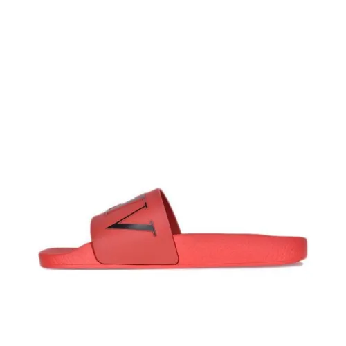 Valentino Slide Slippers Women's Red