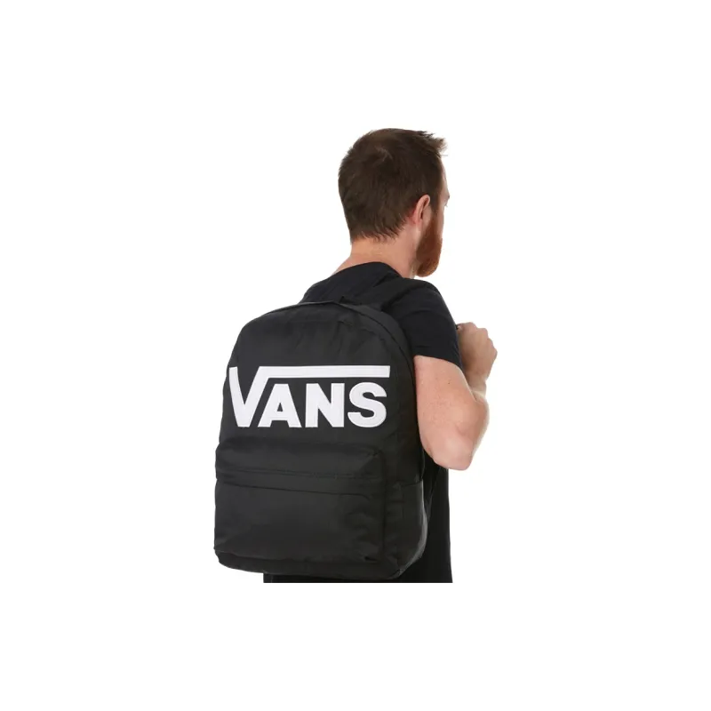 Vans Old Skool Collection Polyester Backpack Regular Unisex Black-8