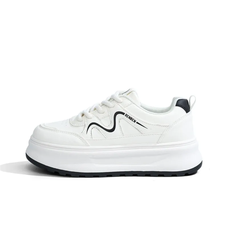 RENBEN Durable Lightweight And Breathable Low-Top Skateboard Shoes Women's-0