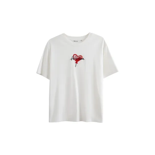 Olrain T-Shirts Women's Off White