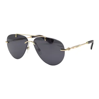 Burberry Metallic Aviator-frame Sunglasses
