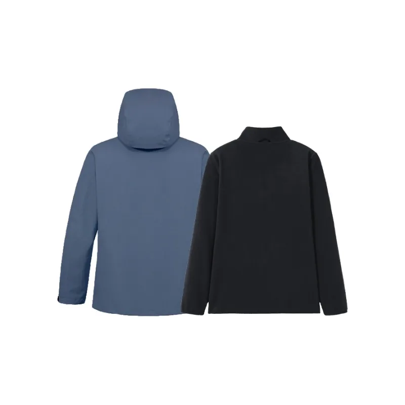 PIONEER CAMP Water-Resistant Windproof Breathable Wear-Resistant Warm Water-Repellent Windbreaker Jacket Unisex-66