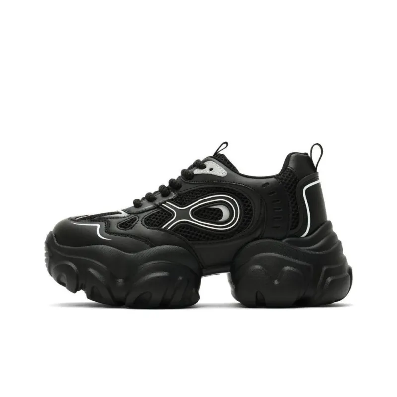 DAPHNE Cushioning, Slip Resistant, And Abrasion Resistant Low Top Chunky Sneakers Women's-20