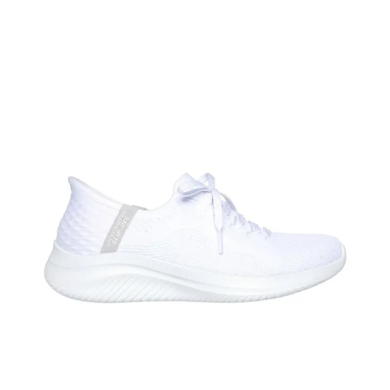 Skechers Ultra Flex 3.0 Anti Slip Wear Resistant Low Top Casual Shoes Women's White-1