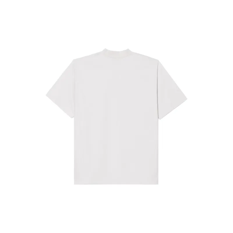 Balenciaga T Shirt Loose Fit Style Men's White-1