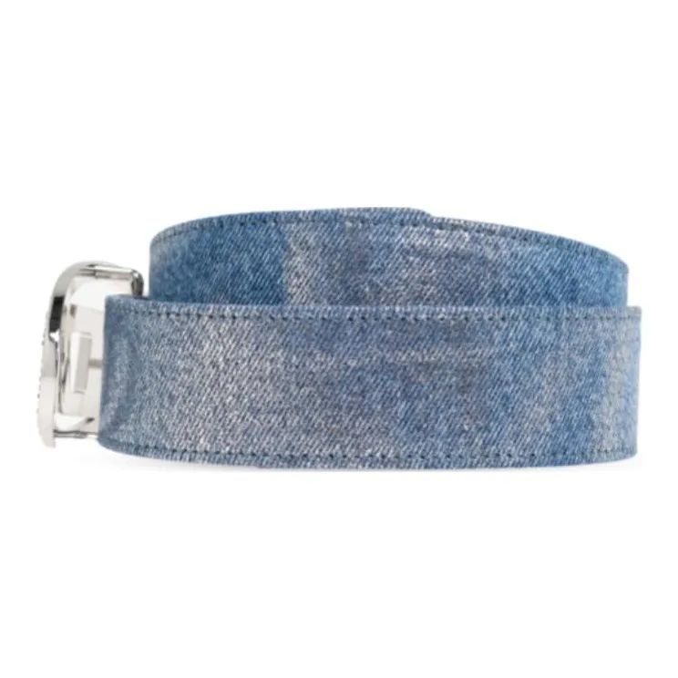 DIESEL B 1DR Embellished Denim Belt-1