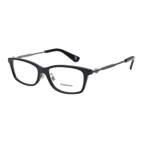 Burberry Rectangular Eyeglass Frames Men's Black
