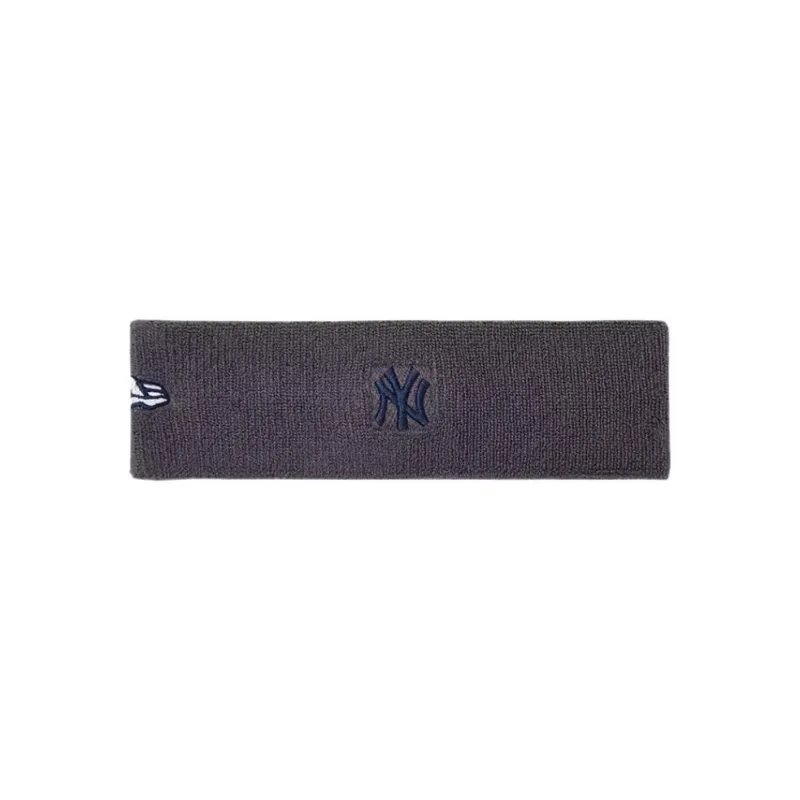 New Era Cotton, Polyester, Elastodiene, Elastane Hair Bands Unisex Gray-1