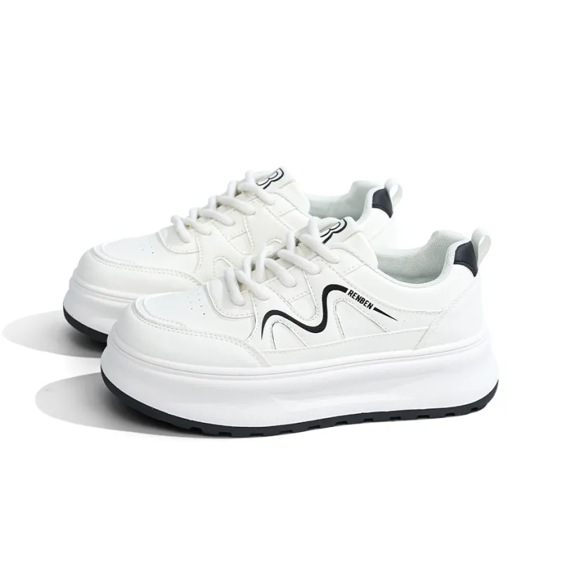RENBEN Durable Lightweight And Breathable Low-Top Skateboard Shoes Women's-2