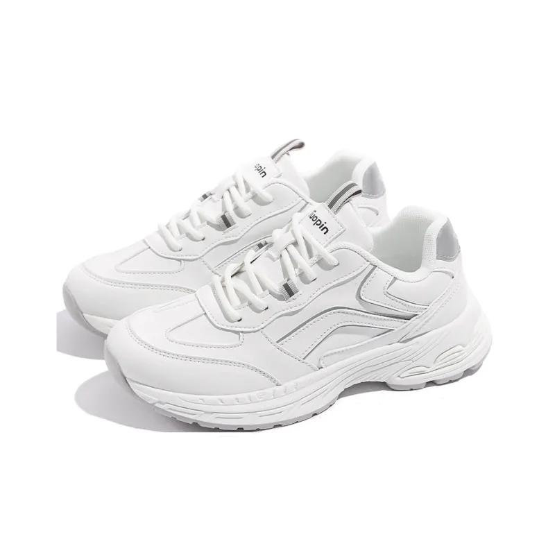TUOPIN Pie Shoes Anti Slip And Wear Resistant Lightweight Height Increasing Low Top Casual Shoes Women's-7