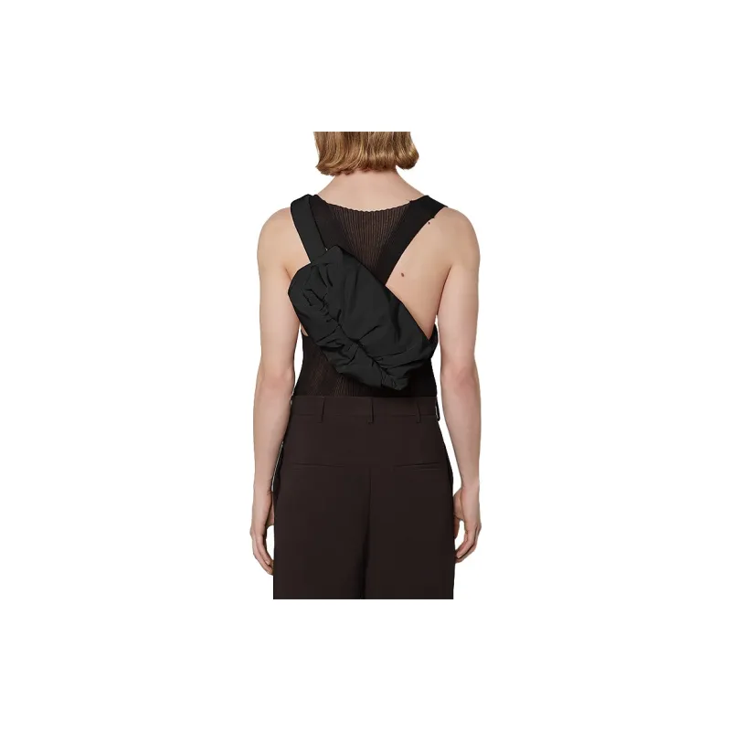 Bottega Veneta The Body Pouch Black-7