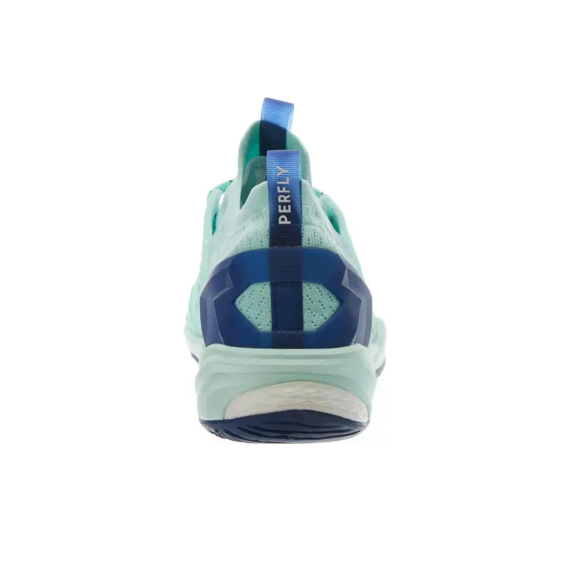 DECATHLON Anti Slip Wear Resistant Low Top Badminton Shoes Men's Green-3