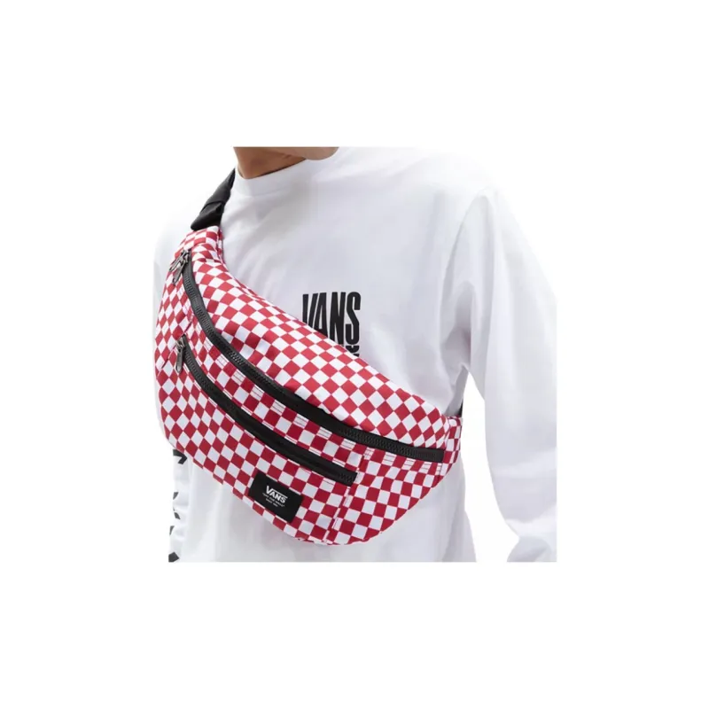 Vans Polyester Sling Bag Crossbody Bag Fanny Pack Regular Unisex Red-1