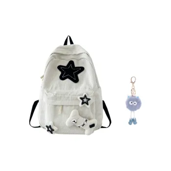 KAMLUI Corduroy Backpack Regular Women's Multicolor