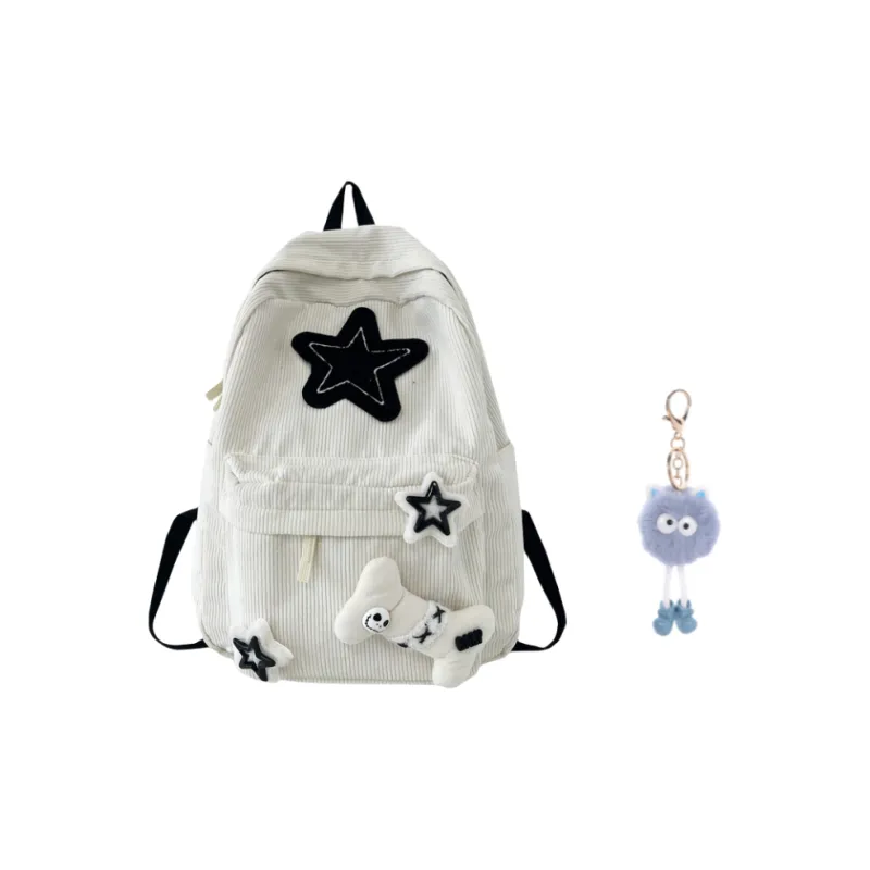 KAMLUI Corduroy Backpack Regular Women's Multicolor-0