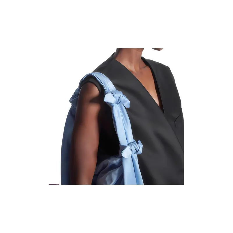 COS Polyamide Handbag Shoulder Bag Unisex Light Blue-2