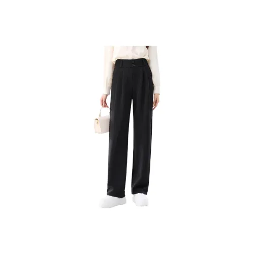 Ya sheep people Casual Pants Women's Black