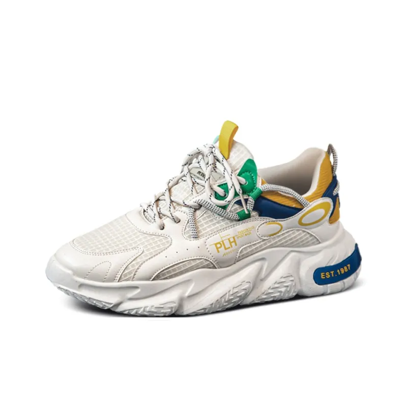 HACKBUTEER Dim Zone Collection Low-Top Chunky Sneakers Unisex-40