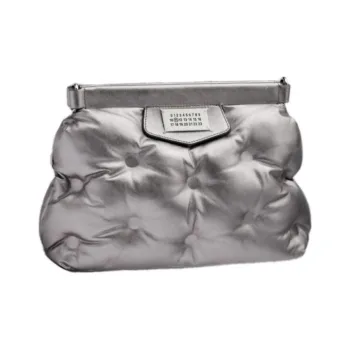Maison Margiela Glam Slam Classique Logo Patch Small Shoulder Bag