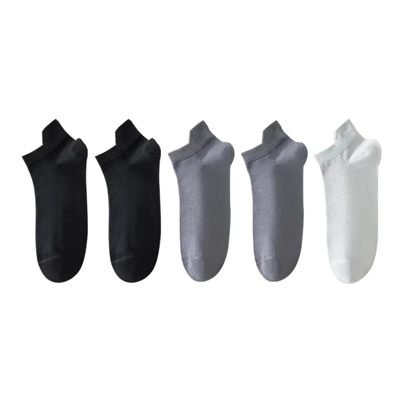 MIIOW No-Show Socks Men's 5 Pack-7