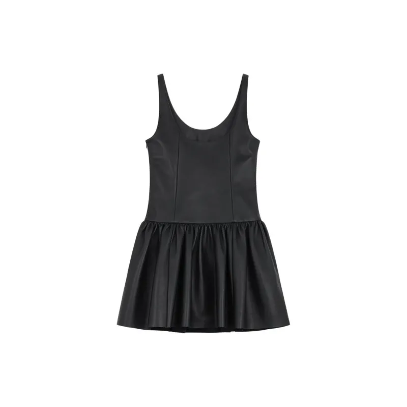 WE11DONE Sleeveless Dress Women's Black-1