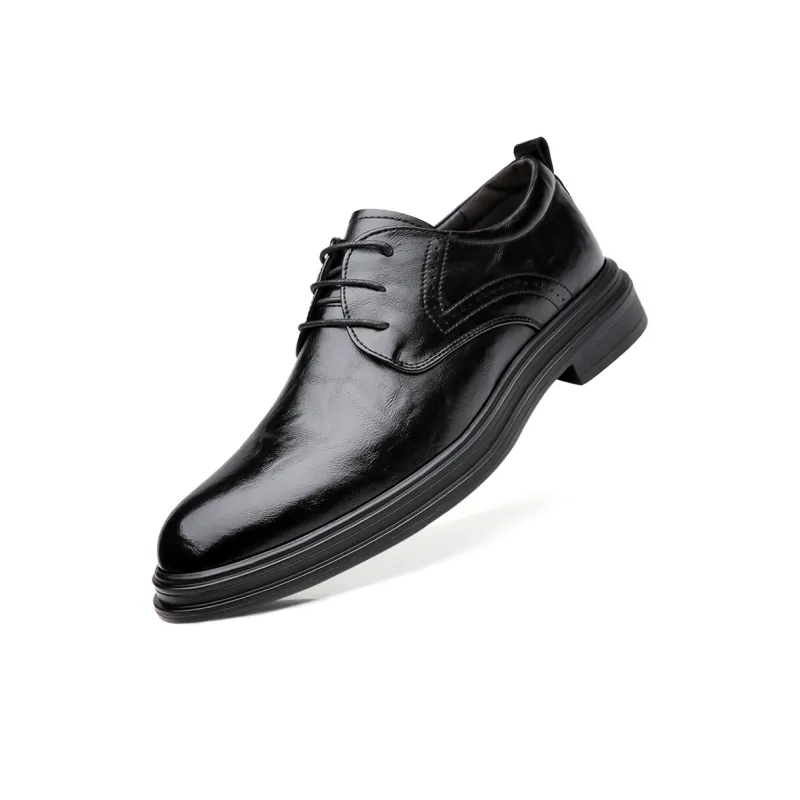 Poitulas Dress Shoes Men's Black-1