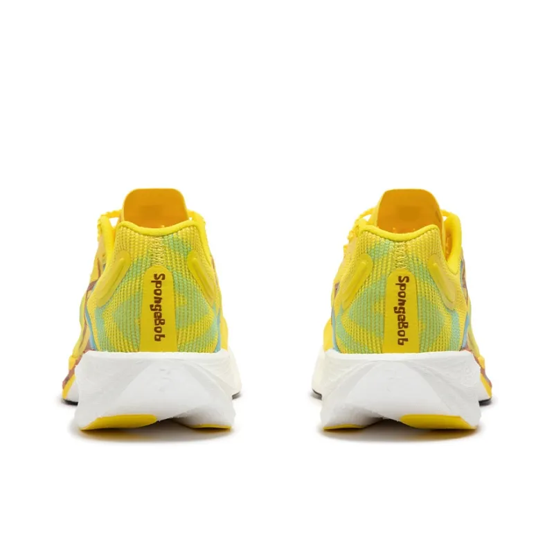 361° Speed 3 PRO Cushioned Slip Resistant Abrasion Resistant Breathable Low Top Running Shoes Unisex Acid Yellow-3