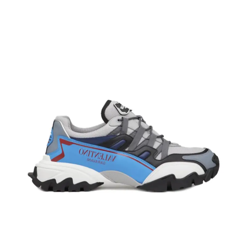 Valentino Climbers GARAVANI Low Top Casual Shoes Men's Blue-1