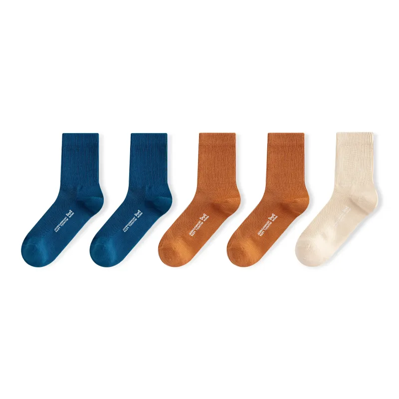 MIIOW Cool One Summer Series Mid Calf Socks Unisex Combo Set-7