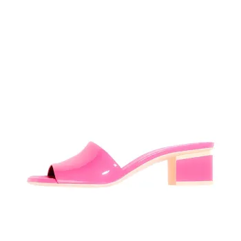 CHANEL Odor Resistant Slide Slippers Women's Pink