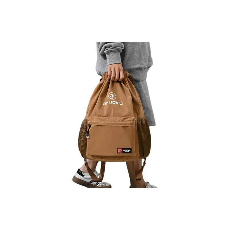 TINYAT Oxford Nylon Backpack Large Size Unisex Black/Gray/Khaki/Green-1